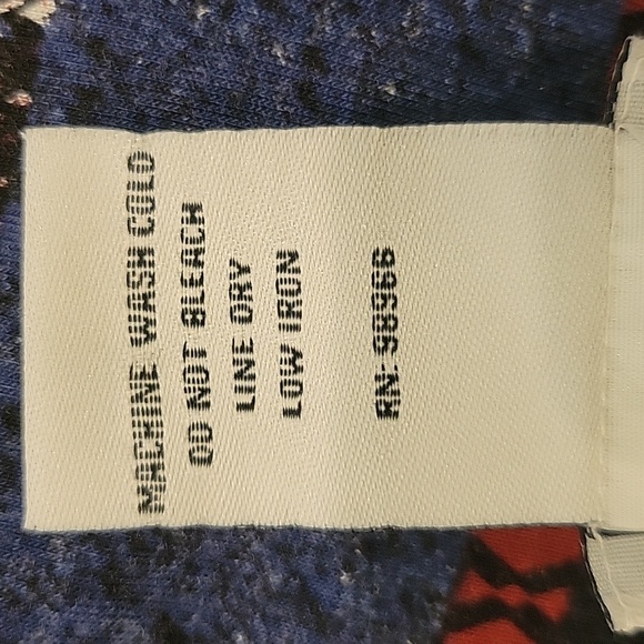 *Monroe & Main Red White & Blue Print Midi Dress, Sz S - Picture 14 of 14